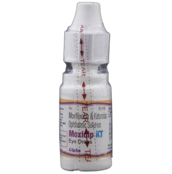 moxicip kt eye drops 5 ml
